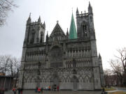 die Nidaros Domkirke in Trondheim