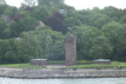 Das U-Boot-Ehrenmal auf der Möltenorter Schanze in Heikendorf