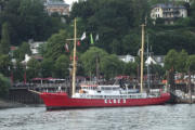 Feuerschiff Elbe 3 im Museumshafen Oevelgönne