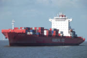die Cap Harvey auf der Elbe