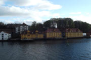 Blick auf Nordnesparken in Bergen