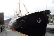 MS "Nordstjernen" in Bergen am Holbergskaien