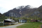 Blick auf Flåm