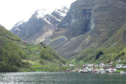 auf dem Weg in den Nærøyfjord