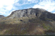 auf dem Weg in den Nærøyfjord