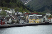 unser Liegeplatz in Balestrand