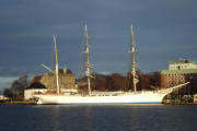 Bark "Statsraad Lehmkuhl" in Bergen