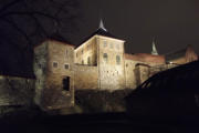  Festung Akershus bei Nacht