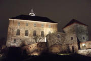  Festung Akershus bei Nacht