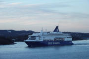 MS "Pearl Seaways" von DFDS in Oslo