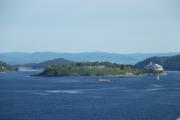 Oscarsborg festning im Oslofjord