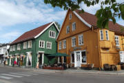am Marktpatz in Drøbak