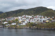 Anfahrt auf Bergen