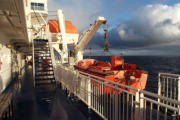 Rettungsboote der MS Finnlady