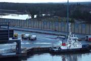 der Hafen Vuosaari von Helsinki