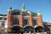 der Hauptbahnhof von Lübeck