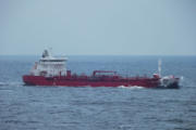 kleiner Tanker auf der Ostsee