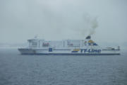 die Nils Holgersson von TT-Line auf dem Weg nach Trelleborg