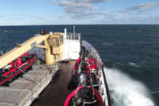 auf der Skagerrak Überfahrt nach Fredrikstad