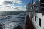 auf der Skagerrak Überfahrt nach Fredrikstad