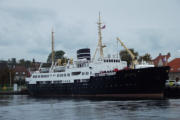 MS Nordstjernen am Tollbodkai in Fredrikstad