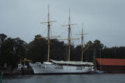 das alte Segelschiff Najaden