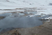 Geothermische Aktivitäten im Gebiet von Námaskarð