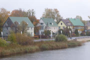 Häuschen am Fluss Pärnu