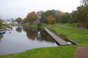 Wassergraben der alten Wallanlagen