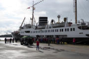 MS Nordstjernen wir Musikalisch Empfangen in Klaipeda