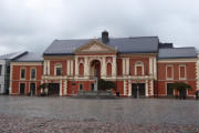 der Theater Platz von Klaipeda