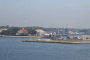 der Hafen von Rødby