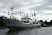 Ankunft der MS Bleichen in Rendsburg