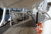 Bootsdeck der MS Bleichen