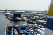 TT-Line Anleger in Rostock Überseehafen