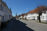 die Rådhusgata in Kristiansand