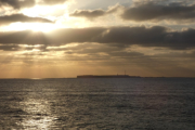 Helgoland im Sonnenaufgang