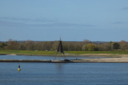 die Kugelbake vor Cuxhaven