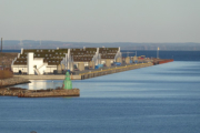 die leeren Keuzfahrt-Terminals in Kopenhagen