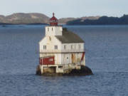 Stabben fyr bei Florø