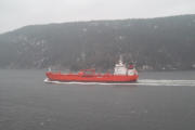 kleiner Tanker im Oslofjord